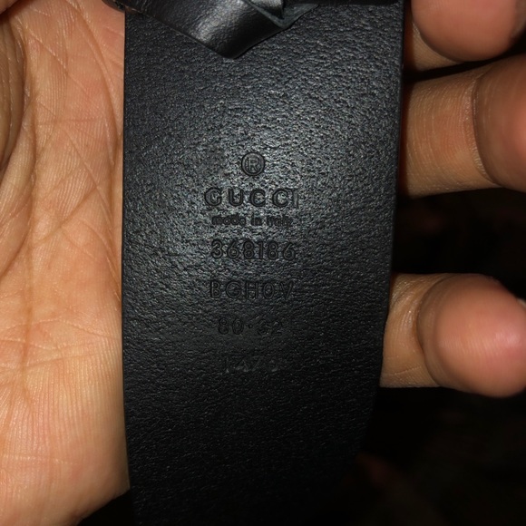 Gucci belt